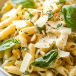 Basil Lemon Pasta Salad