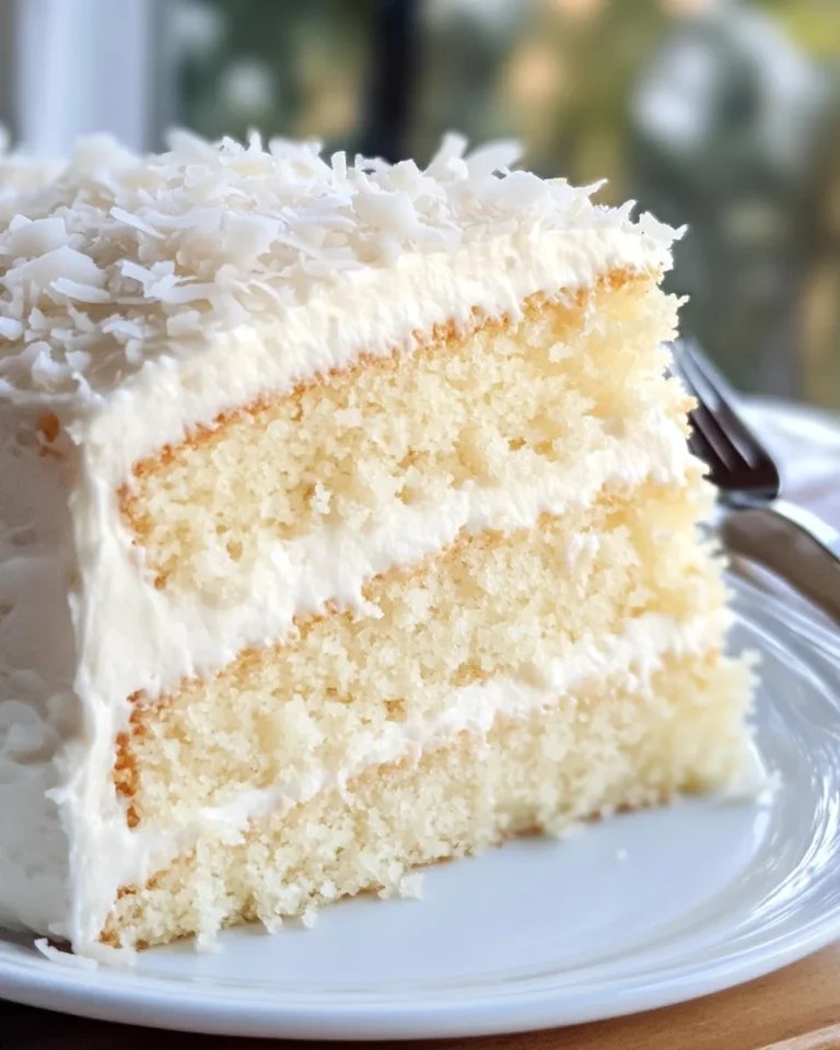 Best Coconut Cream Cake