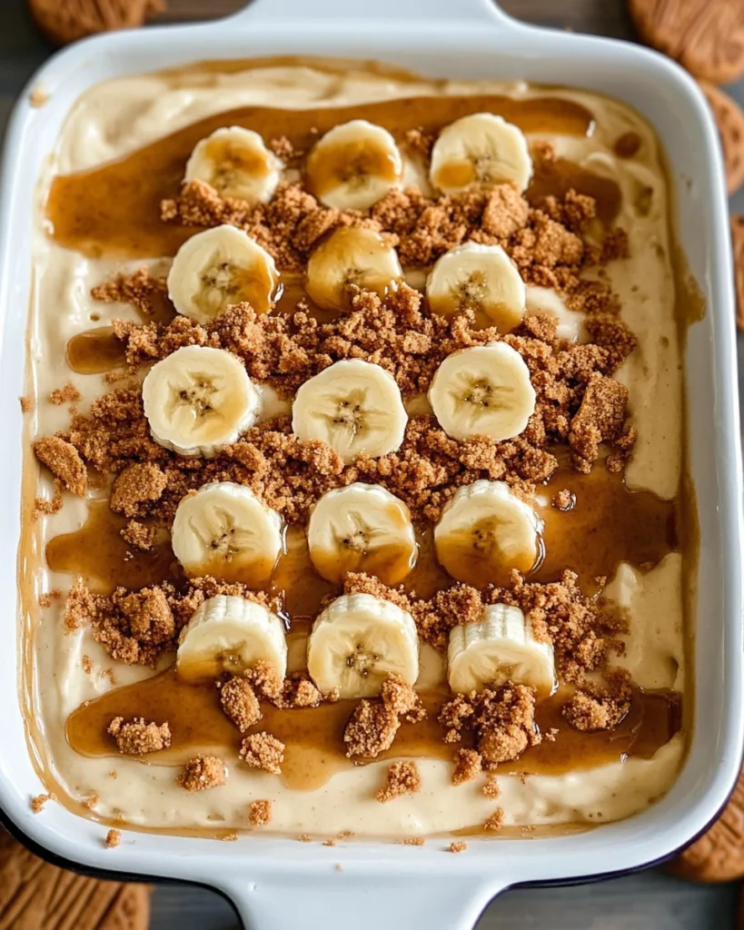 Biscoff Banana Pudding