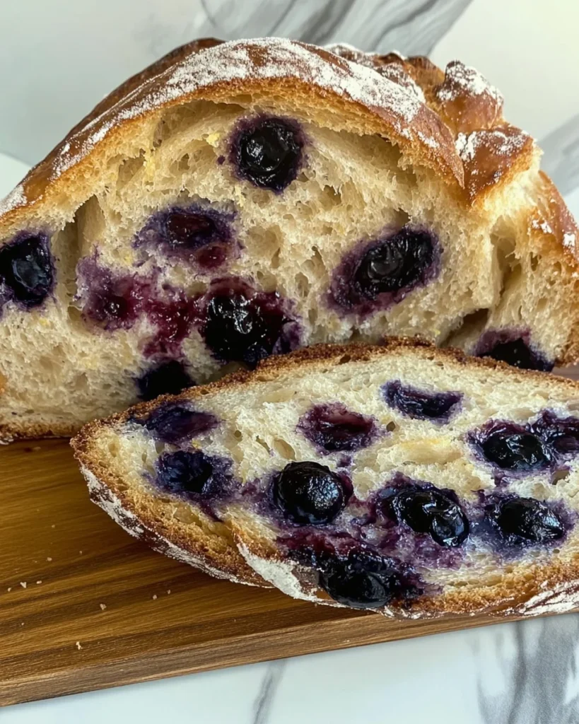 Blueberry Lemon Sourdough Recipe