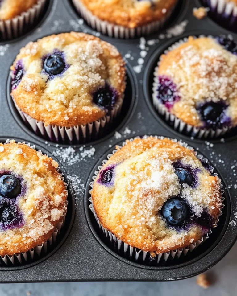 Blueberry Muffin Recipe (The Best)