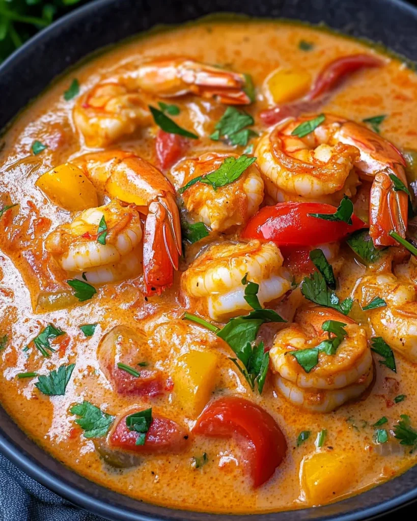Brazilian Prawn Coconut Stew (Moqueca de Camarao)