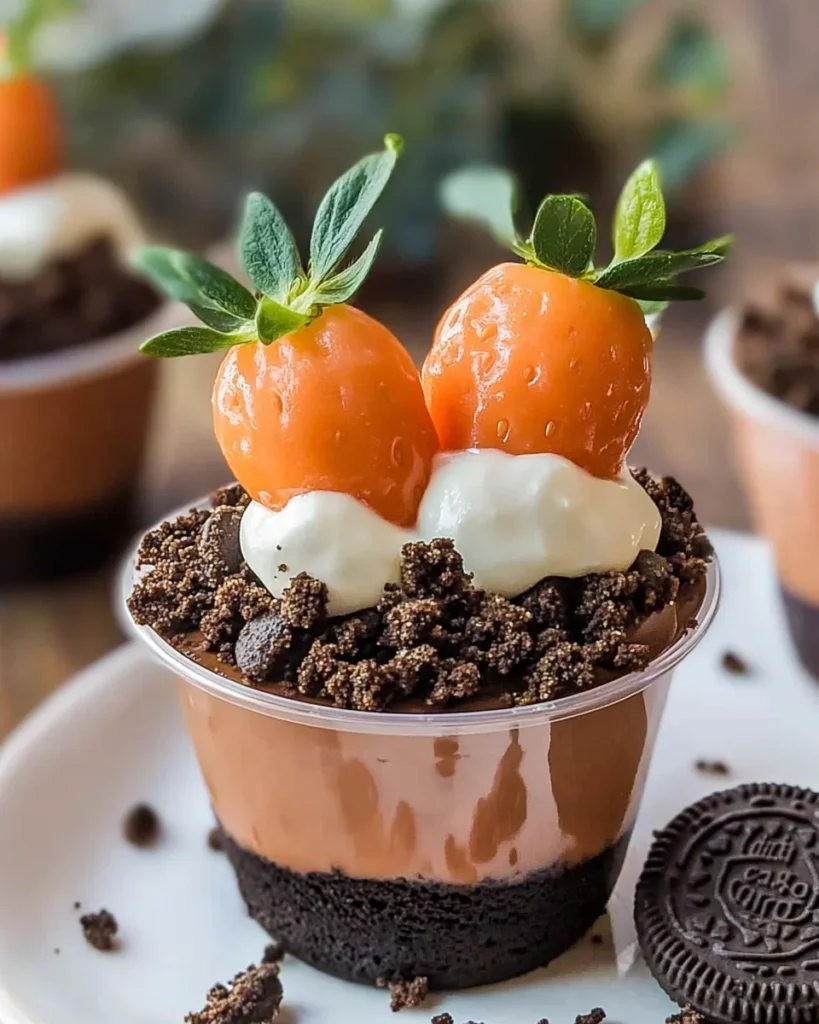 Carrot Patch Dirt Cups