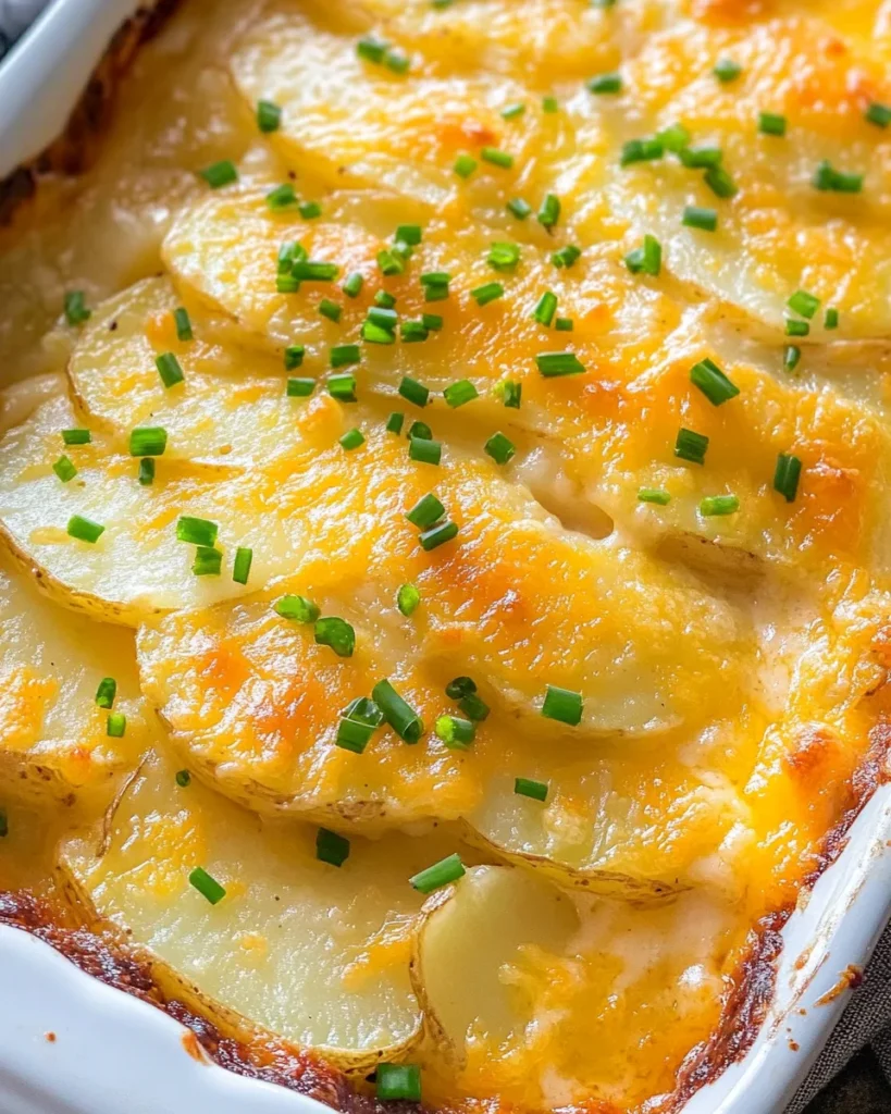 Cheesy Ranch Scalloped Potatoes