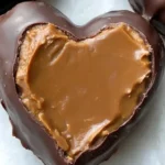 Chocolate Peanut Butter Valentine’s Heart