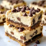 Cookie Dough Cheesecake Bars