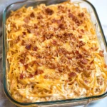 Creamy Southern Spaghetti Bake