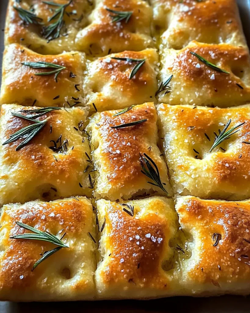 Easy Focaccia Bread Recipe