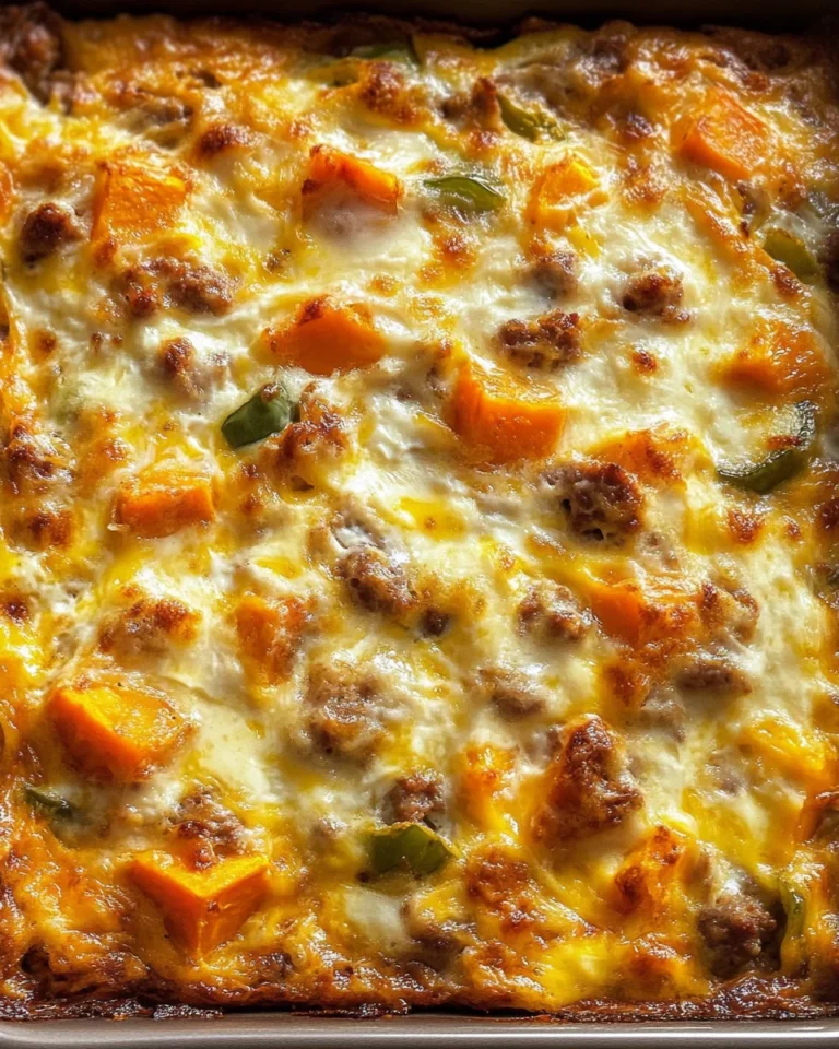 Easy Sweet Potato Egg Casserole