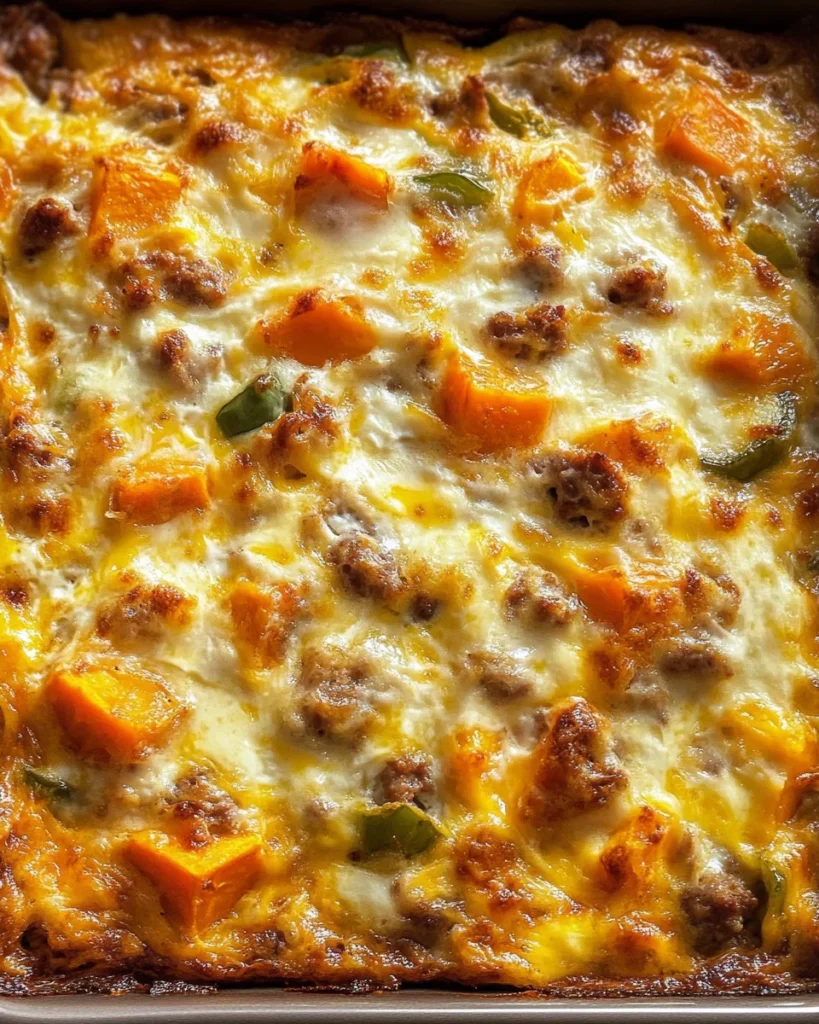 Easy Sweet Potato Egg Casserole