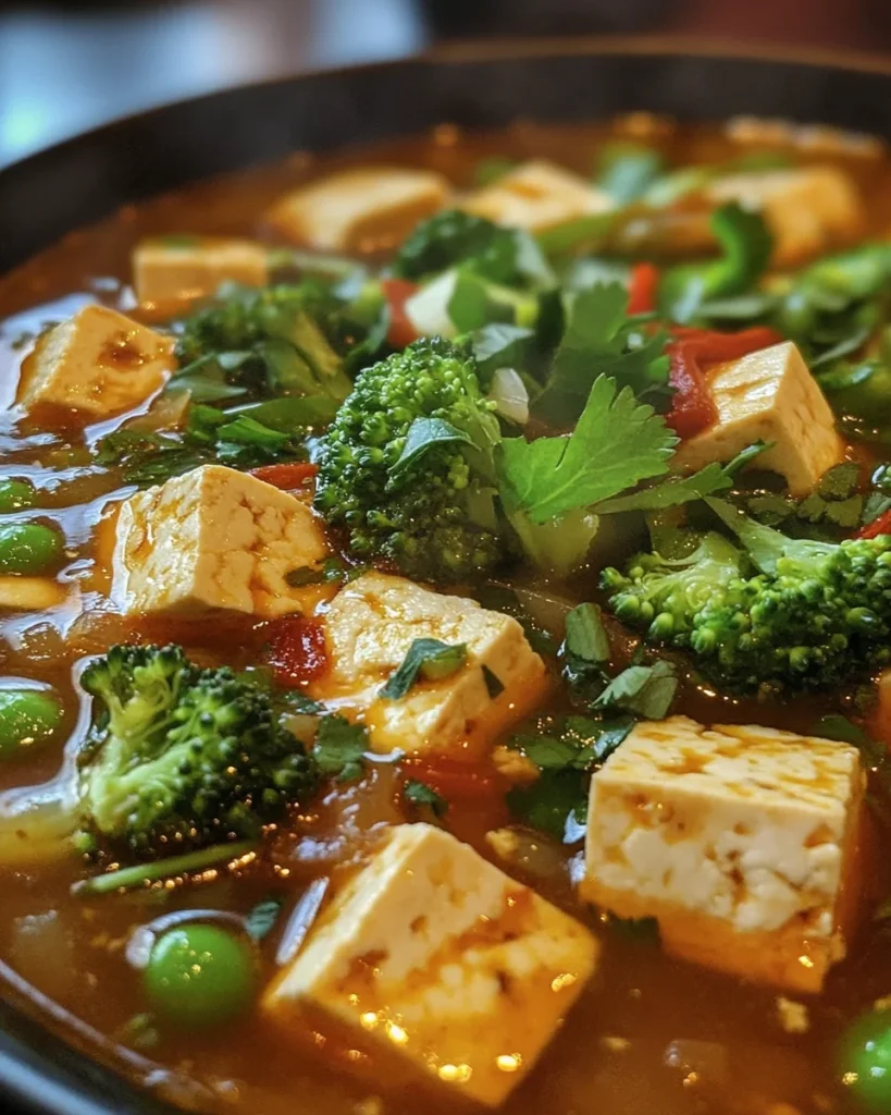Easy Tofu Soup