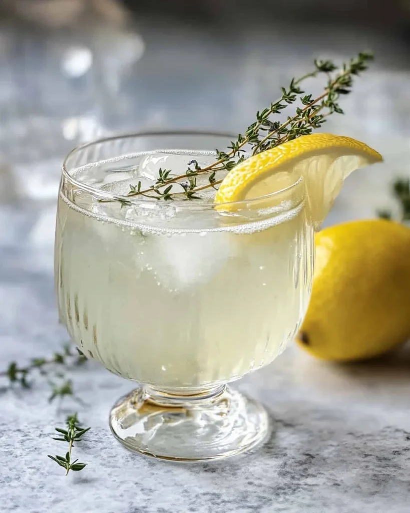 Elderflower Winter Gin Cocktail Recipe