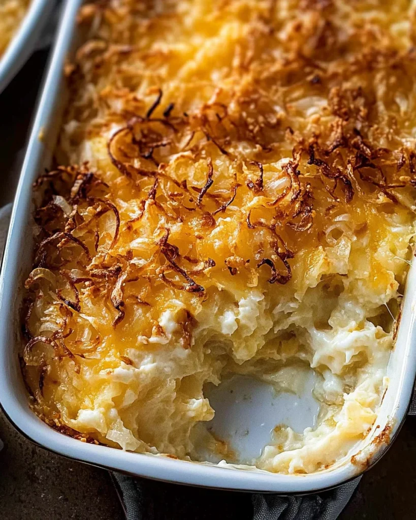 French Onion Funeral Potatoes