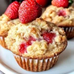 Fresh Strawberry Muffins