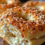 Garlic-Parmesan Cottage Cheese Bagels – Soft, Chewy & High-Protein