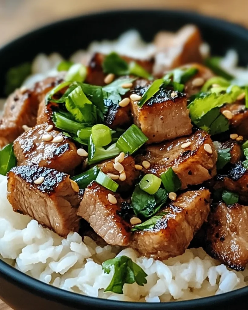 Ginger Lime Pork with Coconut Rice: Discover a Flavorful Recipe!