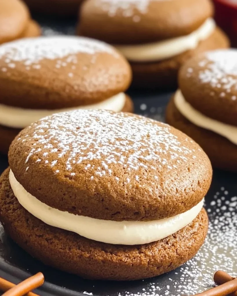 Gingerbread Whoopie Pies