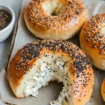 High Protein Cottage Cheese Bagels
