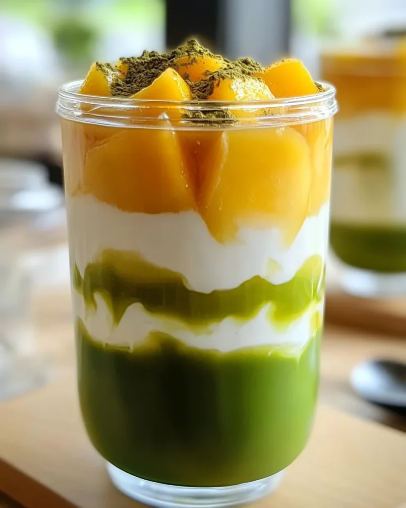 Iced Mango Matcha Latte Recipe for a Refreshing Summer Drink