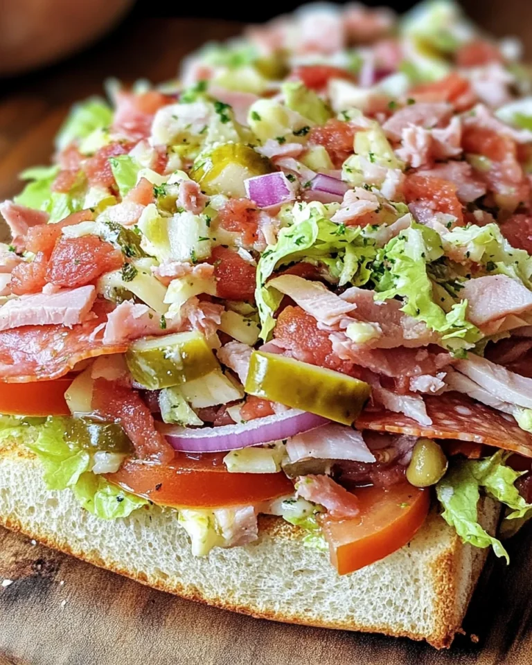 Irresistibly Delicious Chopped Italian Grinder Sandwich Recipe