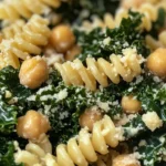 Kale Caesar Pasta Salad
