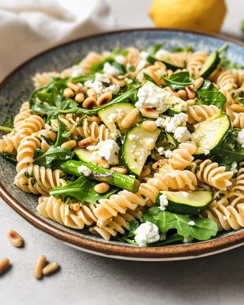 Lemony Spring Pasta Salad