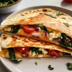 Mediterranean Quesadillas