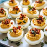 Mexican Deviled Eggs with Chorizo