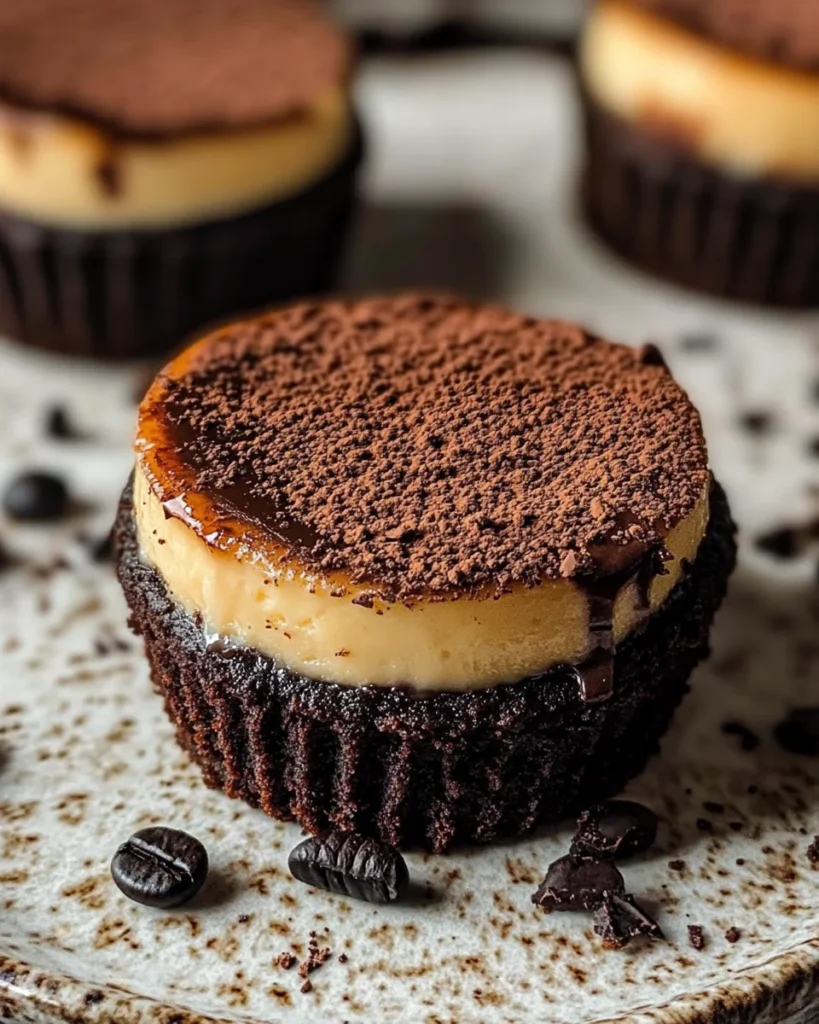 Mini Coffee Cheesecakes