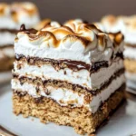 No Bake S'mores Cake