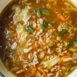 Paleo Egg Roll Soup (Whole30, AIP)