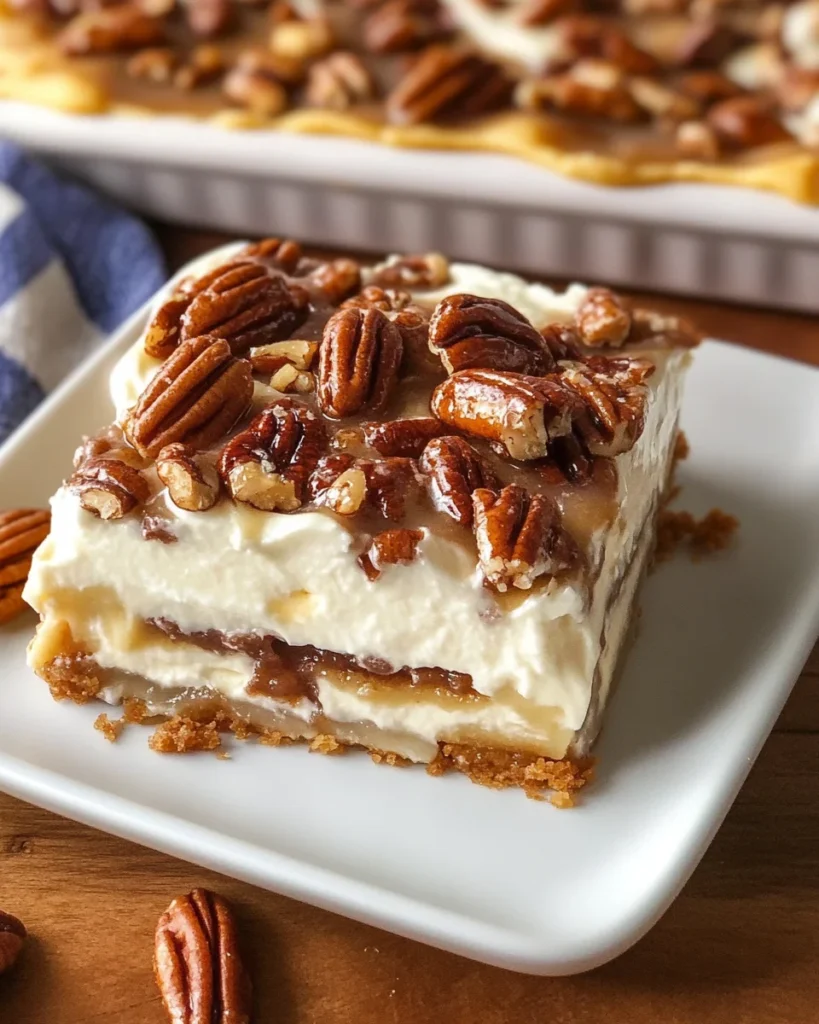 Pecan Pie Lasagna