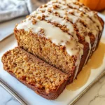 Pumpkin Bread with Maple Glaze