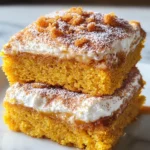 Pumpkin Snickerdoodle Snack Cake