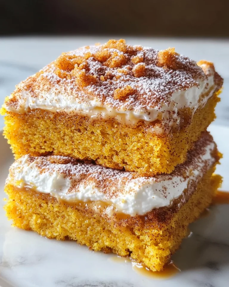 Pumpkin Snickerdoodle Snack Cake