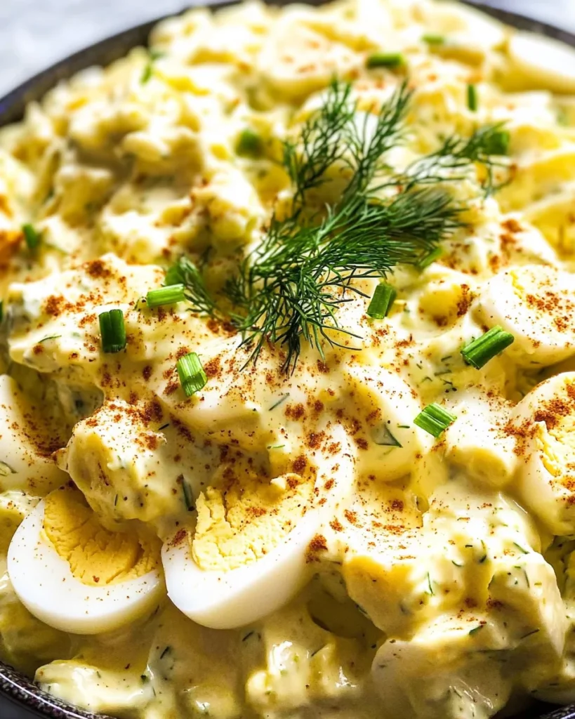 Quick Deviled Egg Salad (No Potatoes or Pasta!)