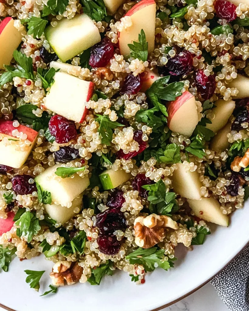 Quinoa Apple Salad: A Fruity, Fresh & Flavor-Packed Favorite