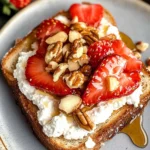 Ricotta Honey Toast