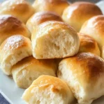 SOFT NO KNEAD Dinner Rolls