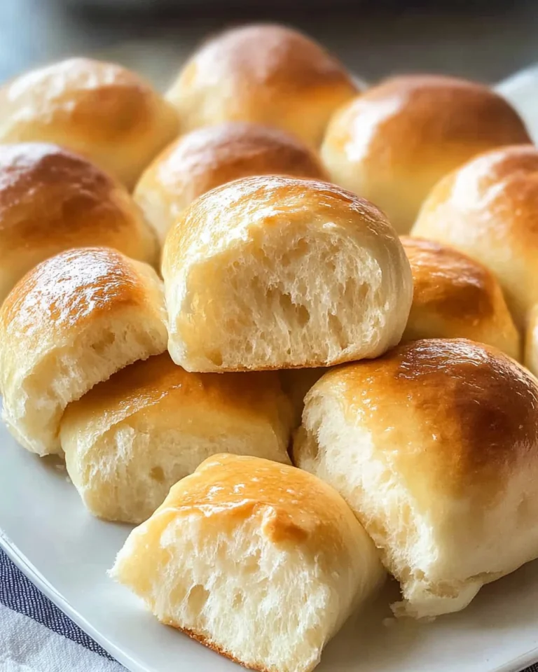 SOFT NO KNEAD Dinner Rolls