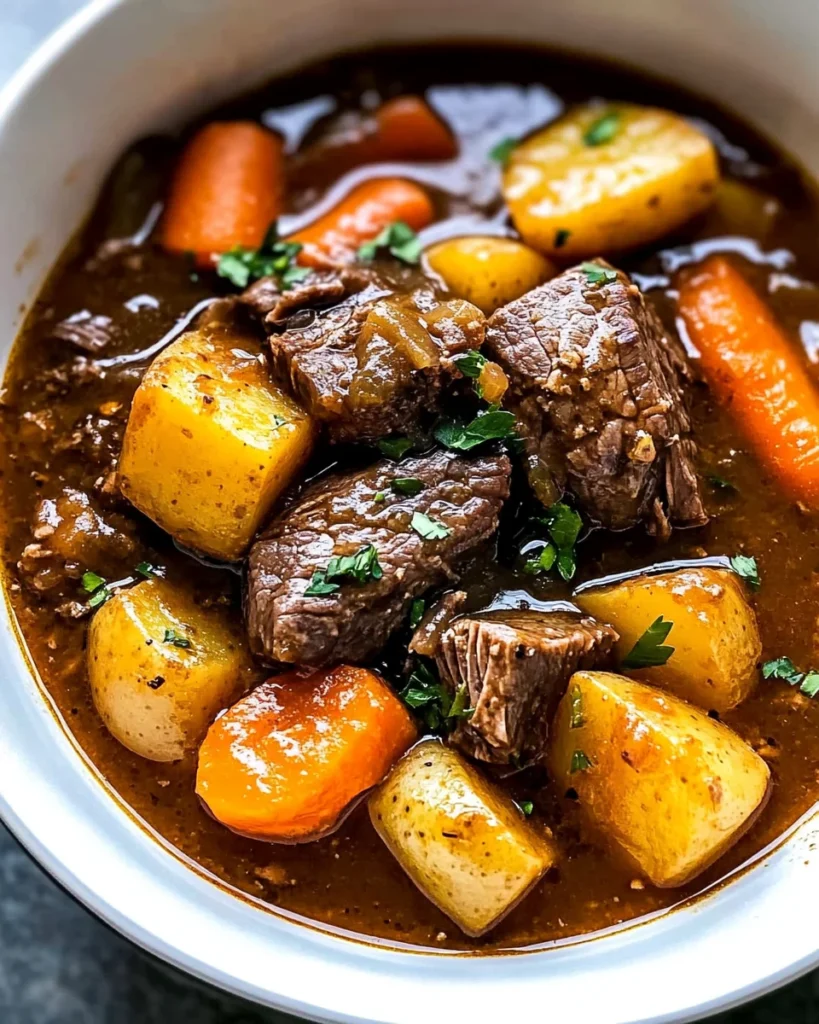Slow Cooker Irish Beef Stew