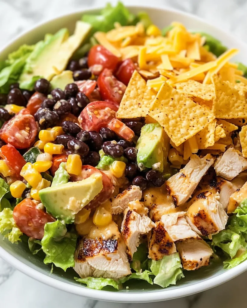 Southwestern Chopped Chicken Salad Recipe