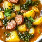 Spicy Sausage and Potato Soup