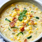 Summer Corn and Zucchini Chowder Recipe