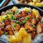 Teriyaki Chicken and Pineapple Bowls: A Flavorful Delight!