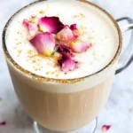 Vanilla Rose Tea Latte