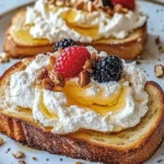 Whipped Ricotta Honey Toast Recipe