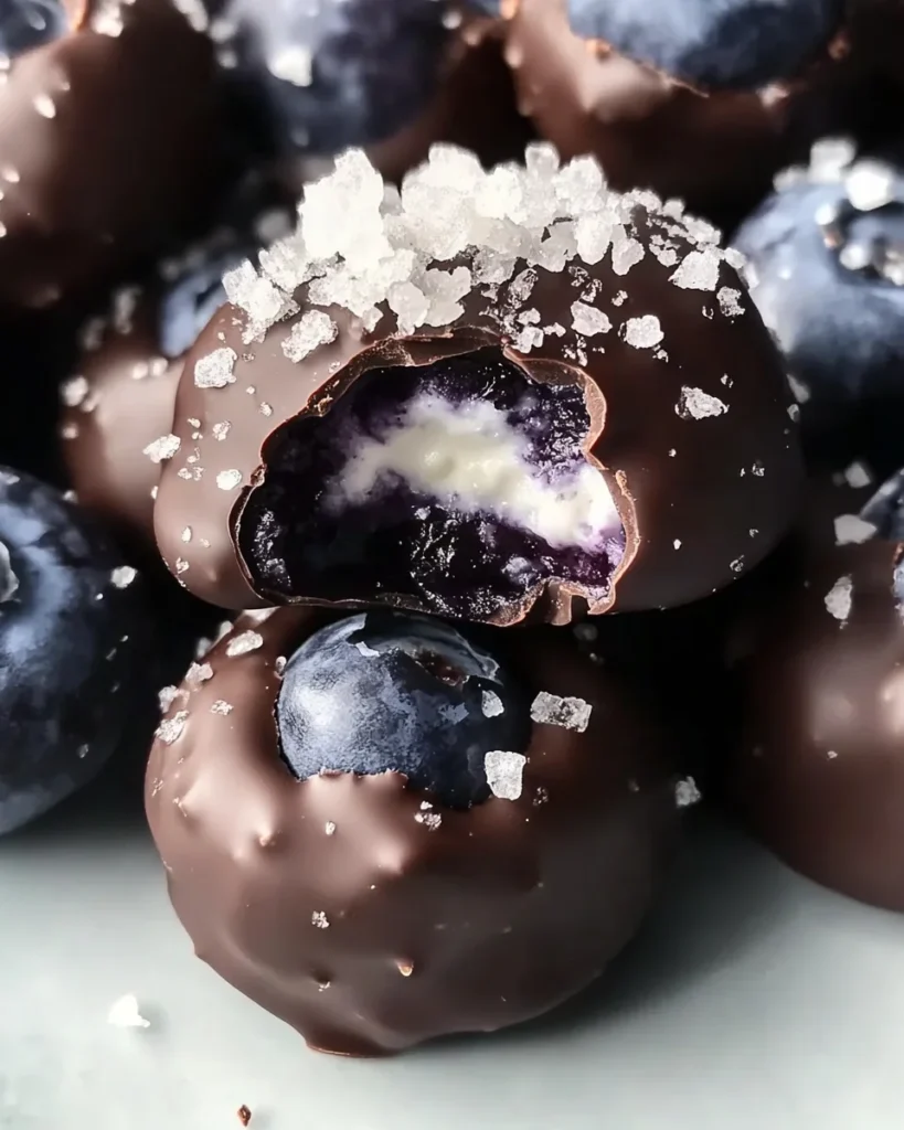 Wholesome Frozen Blueberry Yogurt Clusters