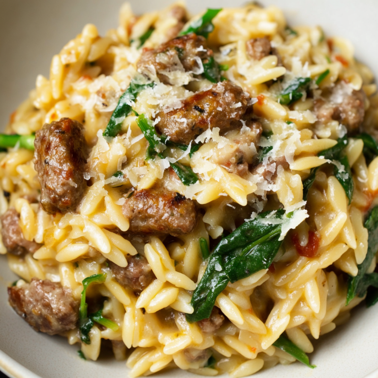 Italian Sausage Orzo