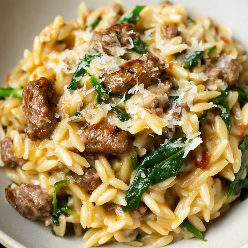 Italian Sausage Orzo